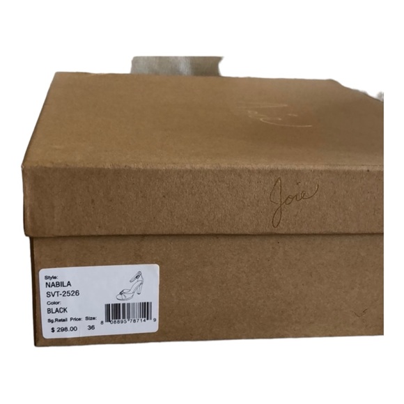 JOIE  Velvet Platform Heels - Picture 4 of 8